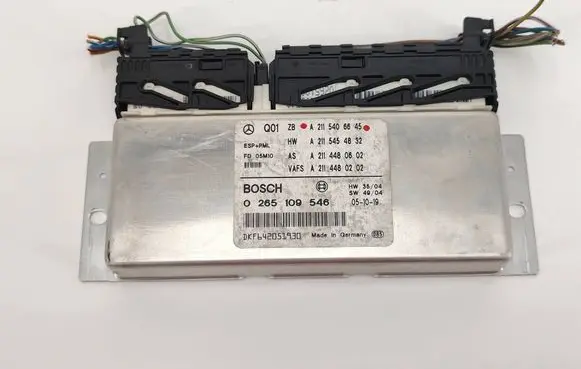 Mercedes-Benz E W211 ESP (stability system) control unit A2115406645 A2115454832 A2114480602