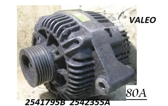 Peugeot 806 Generator/alternator 2541795B 2542355A