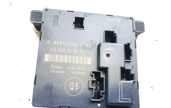 Mercedes-Benz CLS C219 Comfort/convenience module 2198200226 00005031