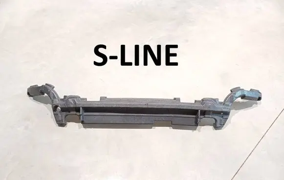 Audi Q7 4M Front bumper foam support bar 4M0807550F