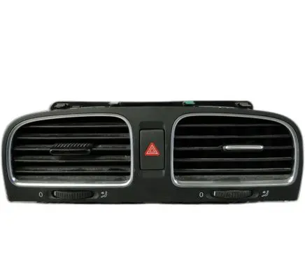 Volkswagen Golf VI Dash center air vent grill 5K0819728N