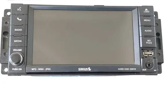 Chrysler Voyager Radio/CD/DVD/GPS head unit P05064879AG T00AM0661T5337 42774