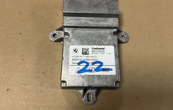 BMW 7 G11 G12 Airbag control unit/module 6841350 65776841350