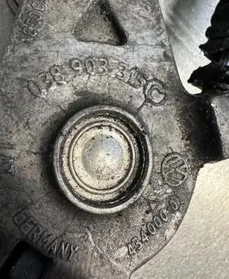 Generator/alternator belt tensioner