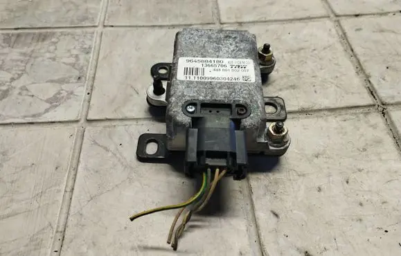 Peugeot 407 ESP acceleration yaw rate sensor 9645884180 13665706 448801002007