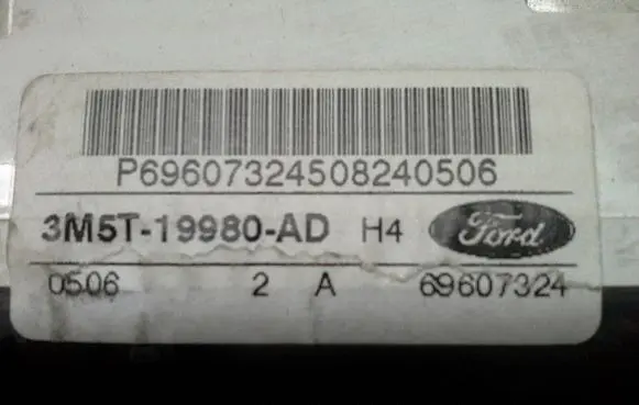 Ford Focus Climate control unit 69607324 3M5T-19980-AD