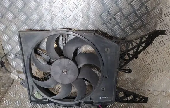 Opel Corsa D Radiator cooling fan shroud 440926702