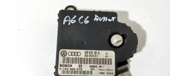 Audi A6 S6 C6 4F Power management control unit 4F0915181A 0199000013