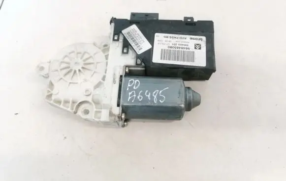 Citroen C5 Front door window regulator motor 9648485080 990402-201