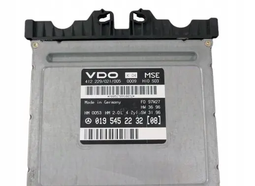Mercedes-Benz CLK A208 C208 Engine control unit/module 0195452232 412229021005