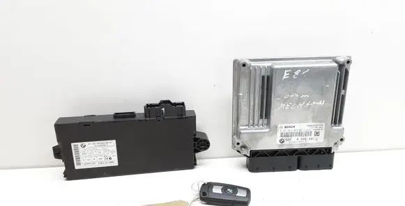 BMW 1 E81 E87 Engine ECU kit and lock set 8506281 9226238 61359226238