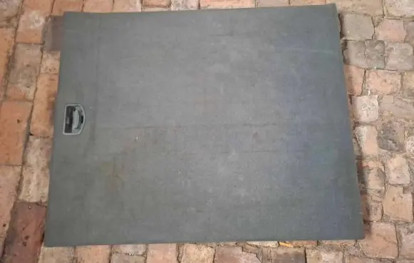Opel Vectra C Trunk/boot floor carpet liner 000134395CZ 13110210