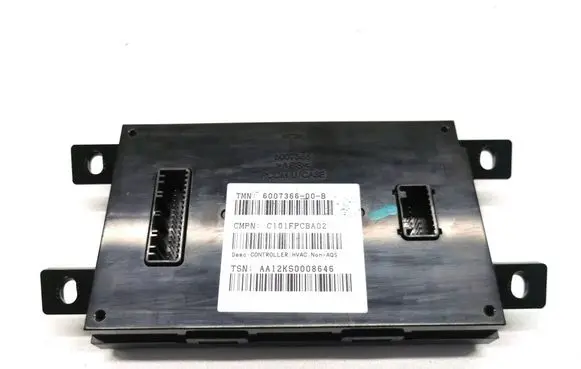 Tesla Model S Air conditioning/heating control unit 6007366-00-B