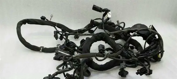Mercedes-Benz E C207 W207 Engine installation wiring loom A6421502988 A6421500989