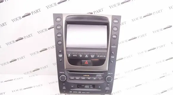Lexus GS 300 350 430 450H Radio/GPS head unit trim 8611130570 86120-30B10-C0