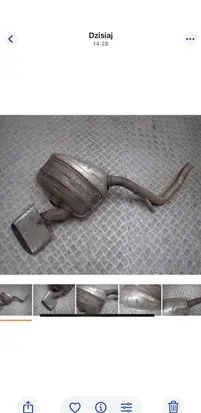 Porsche Panamera (970) Rear muffler/silencer tail pipe 