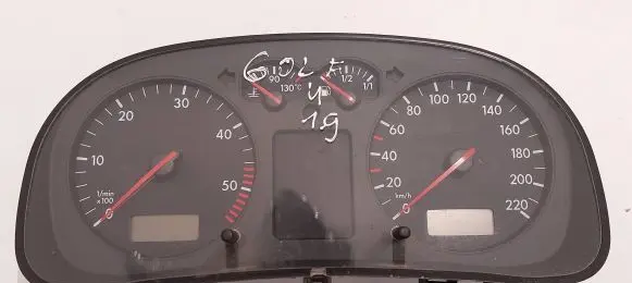 Volkswagen Golf IV Speedometer (instrument cluster) 1J0919860B 00400311368051 0263604004