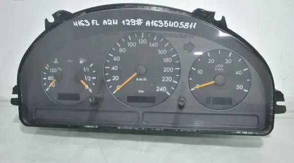 Mercedes-Benz ML W163 Speedometer (instrument cluster) A1635405811