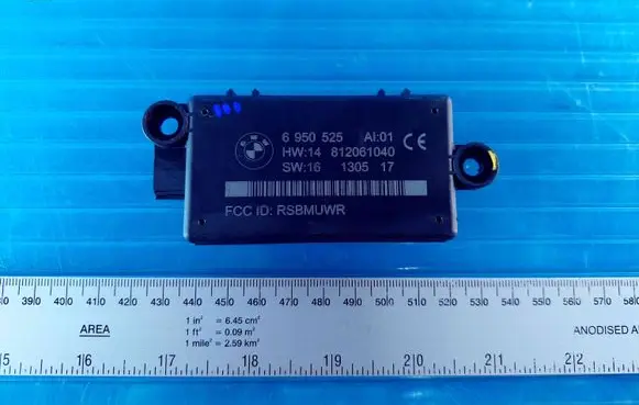 BMW 6 E63 E64 Alarm control unit/module 6950525 812061040