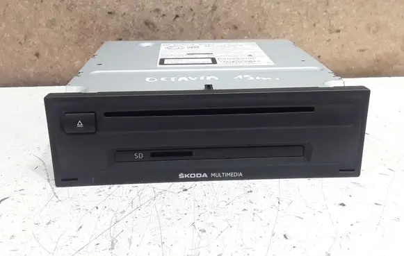 Skoda Octavia Mk3 (5E) Head unit multimedia control 5E0035840A