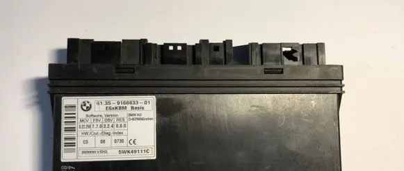 BMW 5 E60 E61 Comfort/convenience module 9168833 6135916883301