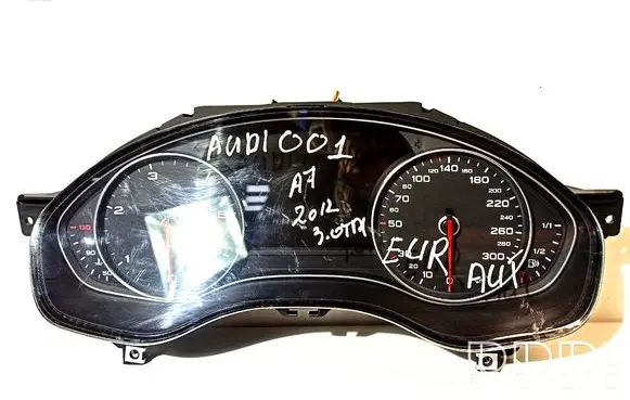 Audi A7 S7 4G Speedometer (instrument cluster) 4G8920931R 0263672122