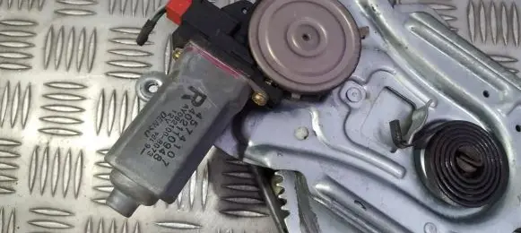 Front door window regulator motor