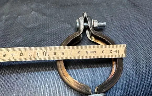 Toyota Hilux VIII Muffler pipe connector clamp 172930E010