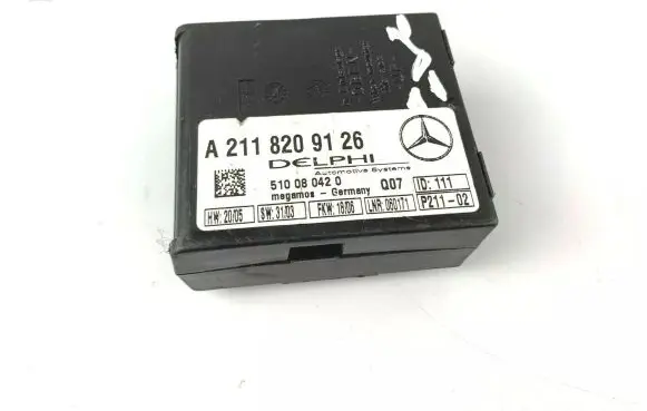 Mercedes-Benz E W212 Alarm control unit/module A2118209126