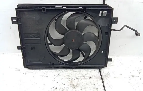 Electric radiator cooling fan