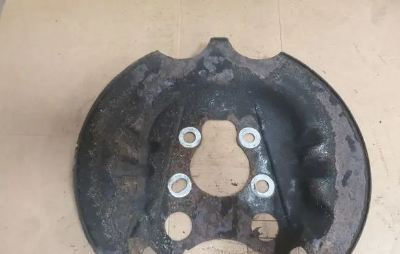 Citroen C4 I Picasso Rear brake disc plate dust cover 