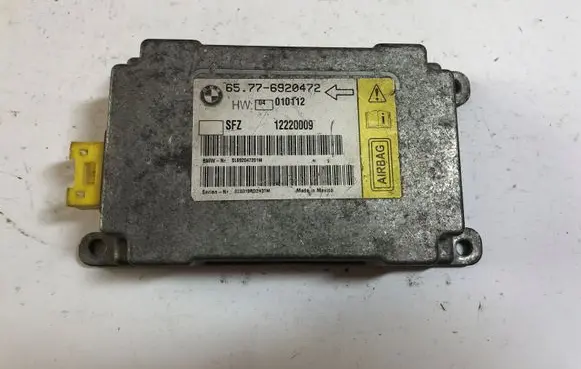 BMW 7 E65 E66 Airbag control unit/module 6920472 65776920472 12220009