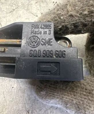 Airbag deployment crash/impact sensor
