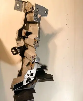 Jaguar S-Type Front bumper mounting bracket 4R838103BB 4R838C281A