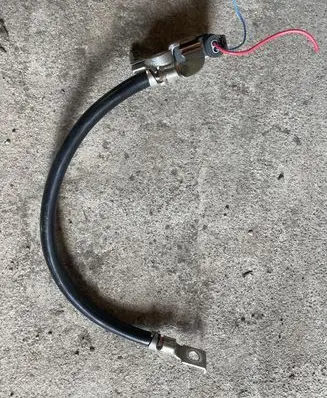 BMW 1 F20 F21 Negative earth cable (battery) 7631109