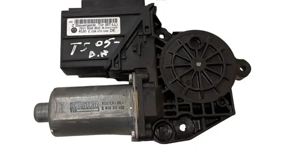 Volkswagen Transporter - Caravelle T5 Front door window regulator motor 7H1959802A S0203H005 E038070044
