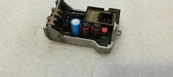 Mercedes-Benz SL R230 Heater blower motor/fan resistor A2308216351