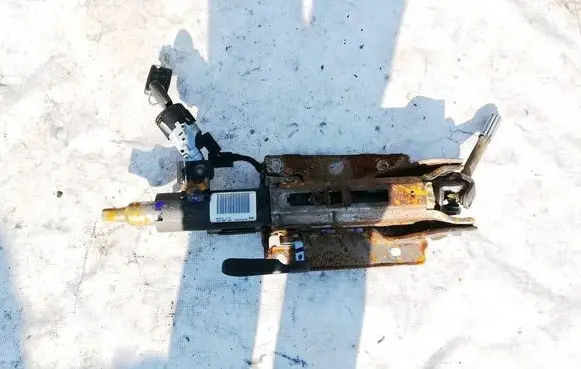 Steering wheel axle