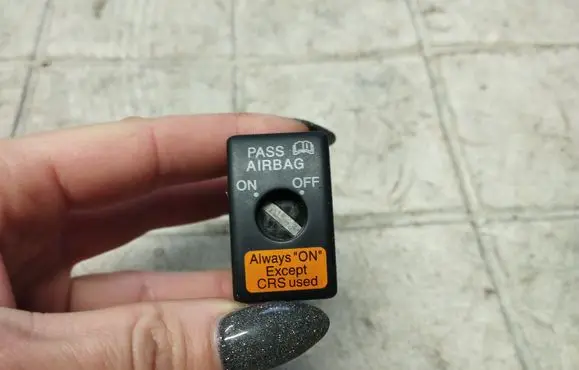 Mazda 6 Passenger airbag on/off switch 5D18