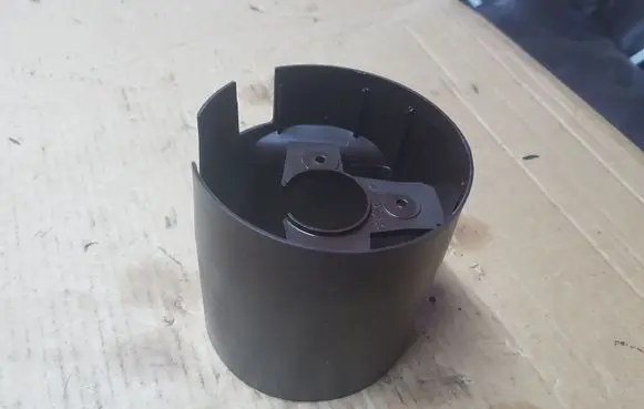 Steering wheel column trim