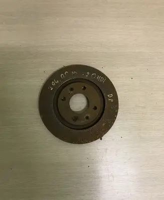 Peugeot 206 Front brake disc