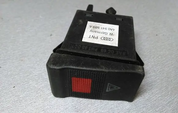 Audi A6 S6 C4 4A Hazard light switch 4A0941509A