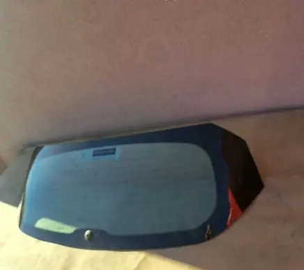 Peugeot 2008 I Rear windscreen/windshield window 