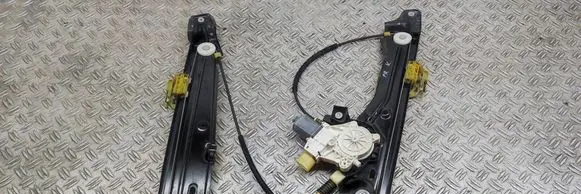 Front door window regulator with motor