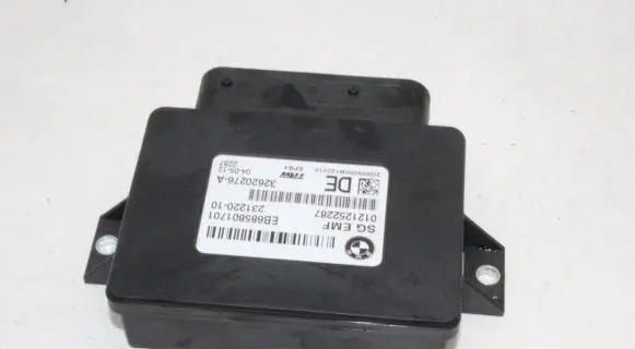 BMW X3 F25 Rear brake EMF control unit/module 23122010