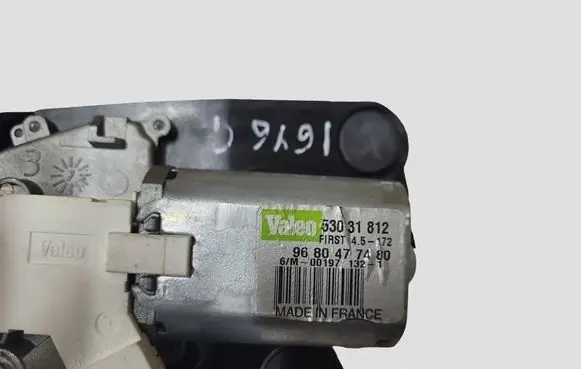 Peugeot 3008 I Rear window wiper motor 9680477480 53031812