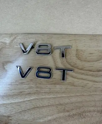 Audi SQ7 Fender model badge letters 
