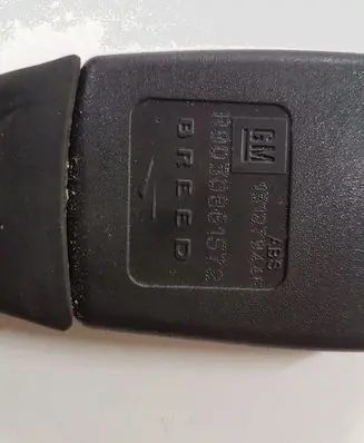 Opel Signum Front seatbelt buckle 13127944F