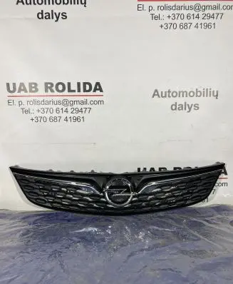 Opel Astra K Front bumper upper radiator grill 