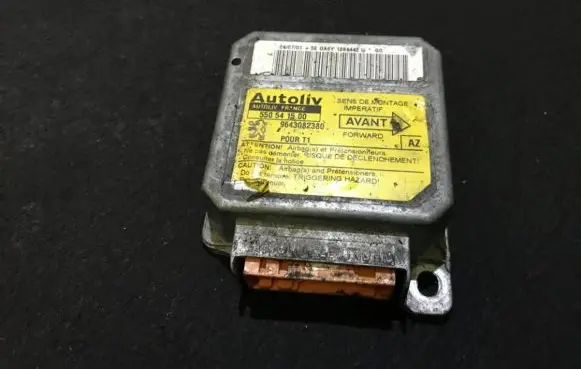 Peugeot 206 Airbag control unit/module 9643082380 550541500